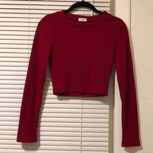 Long Sleeve Crop Top